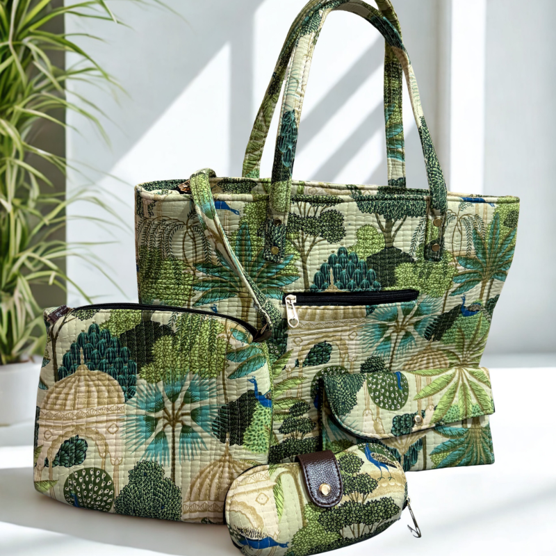 Gulabi Thappa Signature Handbag Combo