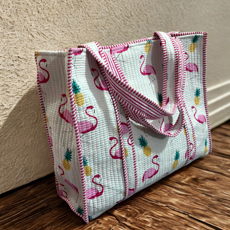 Gulabi Thappa Open Tote